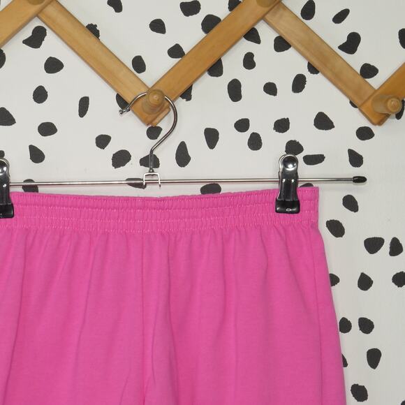 Wonder Nation Pink Elastic Waist Active Girls Shorts - Picture 2 of 7